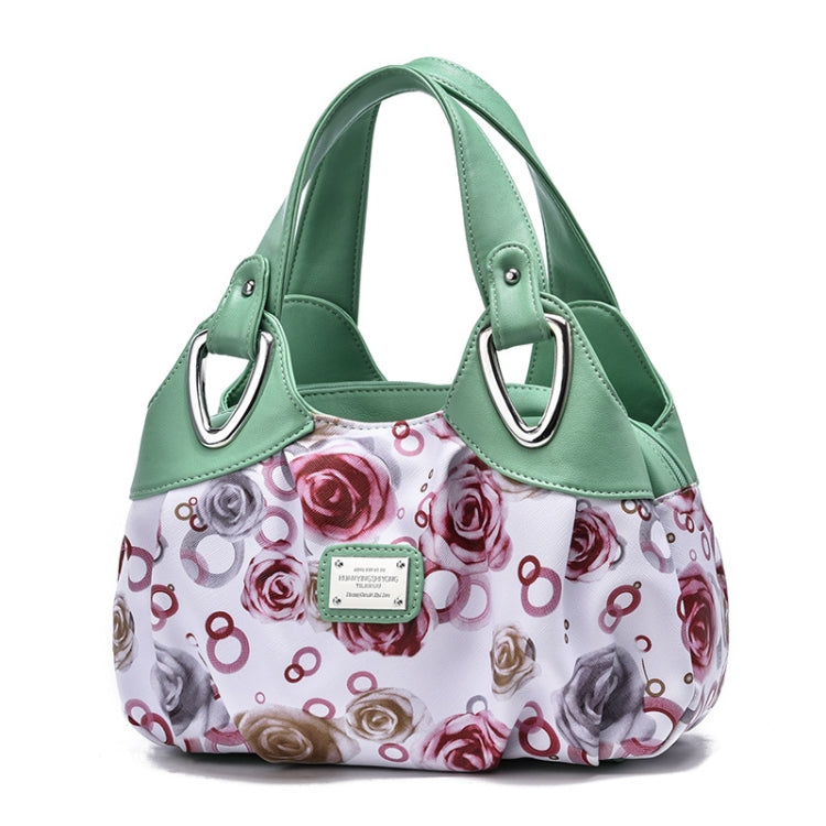722 กระเป๋าถือสตรีหนังนิ่ม, Green handle Lily, Green Handle Rose, White Handle Green Flower, White Handle Red Flower, White Handle Purple Flower, Black Handle Green Flower, Black Handle Red Flower, Black Handle Purple Flower, White Handle Red Rose     ...