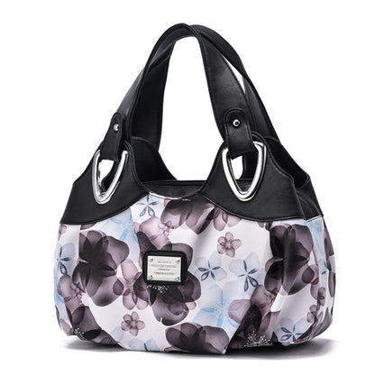 722 กระเป๋าถือสตรีหนังนิ่ม, Green handle Lily, Green Handle Rose, White Handle Green Flower, White Handle Red Flower, White Handle Purple Flower, Black Handle Green Flower, Black Handle Red Flower, Black Handle Purple Flower, White Handle Red Rose     ...