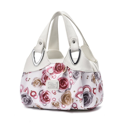 722 กระเป๋าถือสตรีหนังนิ่ม, Green handle Lily, Green Handle Rose, White Handle Green Flower, White Handle Red Flower, White Handle Purple Flower, Black Handle Green Flower, Black Handle Red Flower, Black Handle Purple Flower, White Handle Red Rose     ...
