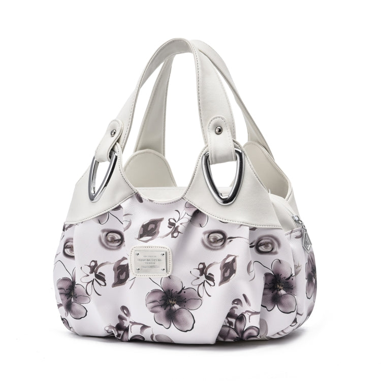 722 กระเป๋าถือสตรีหนังนิ่ม, Green handle Lily, Green Handle Rose, White Handle Green Flower, White Handle Red Flower, White Handle Purple Flower, Black Handle Green Flower, Black Handle Red Flower, Black Handle Purple Flower, White Handle Red Rose     ...