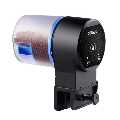 SUNSUN Smart Timing เครื่องให้อาหารตู้ปลาอัตโนมัติ, AK-01S, AK-02 USB, AK-03 WIFI