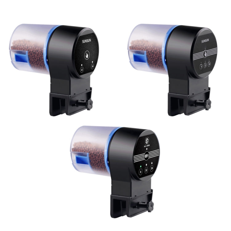 SUNSUN Smart Timing เครื่องให้อาหารตู้ปลาอัตโนมัติ, AK-01S, AK-02 USB, AK-03 WIFI