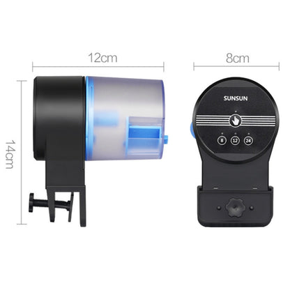 SUNSUN Smart Timing เครื่องให้อาหารตู้ปลาอัตโนมัติ, AK-01S, AK-02 USB, AK-03 WIFI