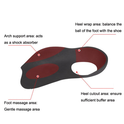 โบว์เท้าแบน 2 คู่แก้ไข XO Leg Orthopedic Insole, ขนาด:, M (White), L (White), M (Black), L (Black)