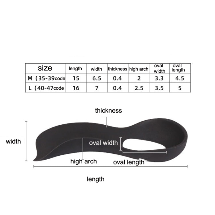 โบว์เท้าแบน 2 คู่แก้ไข XO Leg Orthopedic Insole, ขนาด:, M (White), L (White), M (Black), L (Black)