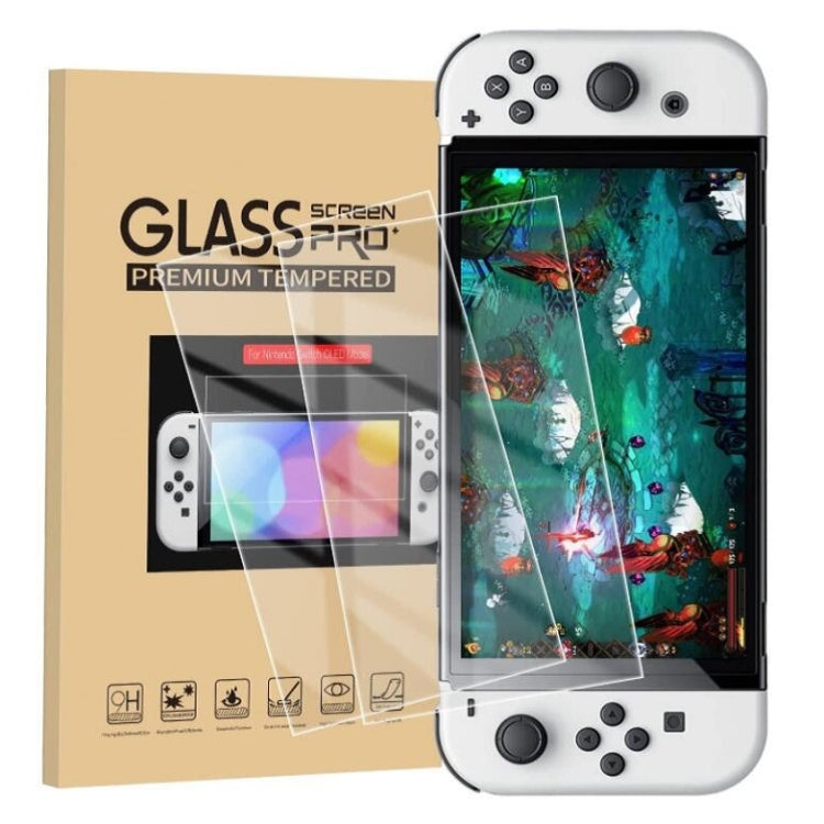 เกมคอนโซล Crystal Shell Remote Sensing Cap ชุดถุงเก็บฟิล์มนิรภัยสำหรับคอนโซล Switch OLED, Storage Bag+Crystal Case+Rocker Capx6+Tempered Film, White Storage Bag 14 In 1(Hand Rope), White Storage Bag 16 In 1