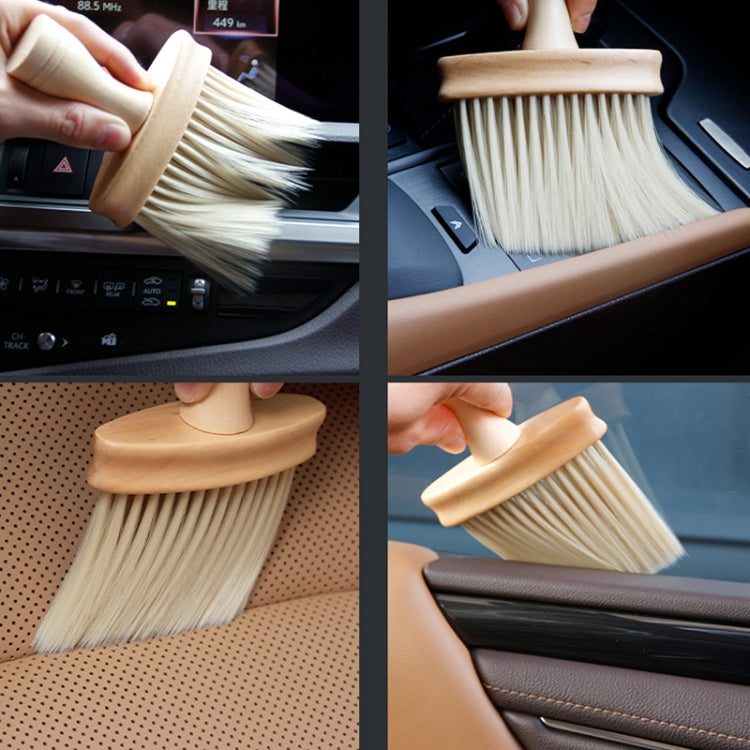 แปรงทำความสะอาดช่องแอร์รถยนต์ 3 ชิ้นแปรงทำความสะอาดรายละเอียดภายใน, Vent Cleaning Brush(1950)