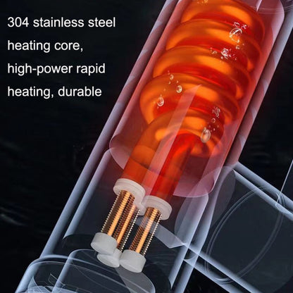 ครัวในครัวเรือนก๊อกน้ำร้อนไฟฟ้า EU Plug สไตล์:, Stainless Steel Type, Stainless Steel Universal Pipe Type