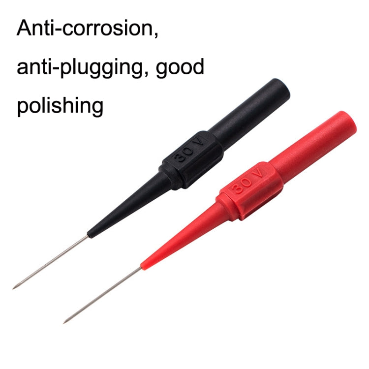 ปากกามัลติมิเตอร์ทดสอบการซ่อมแซมรถยนต์ Coarse Probe, สี:, Black, Red, Red + Black