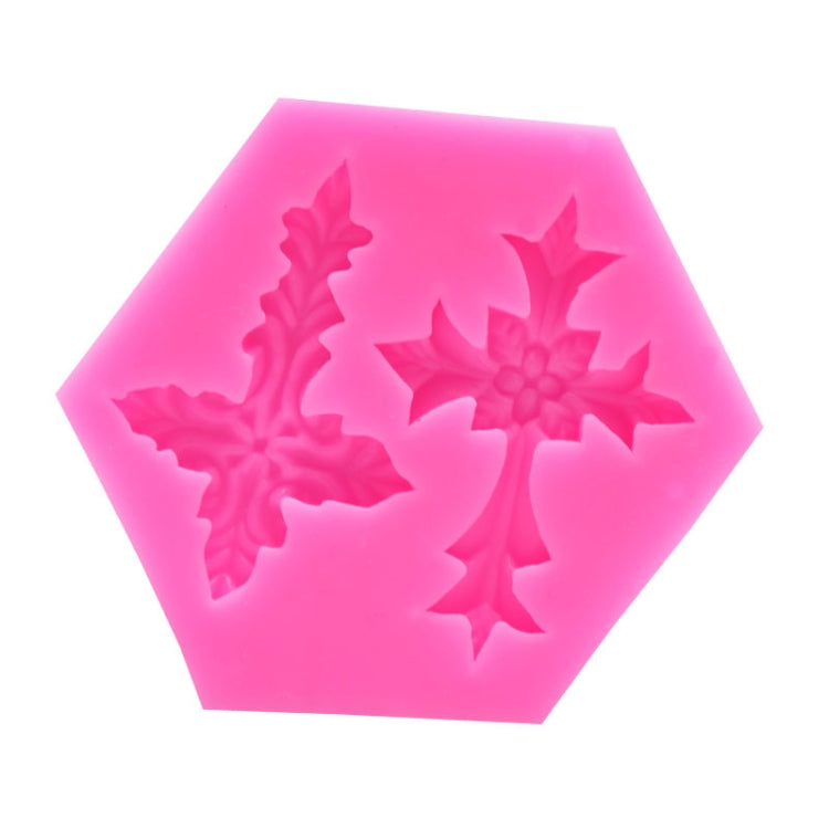 4 PCS Cross Shape ซิลิโคน Fondant เค้กแม่พิมพ์เครื่องมืออบ, Cross Shape
