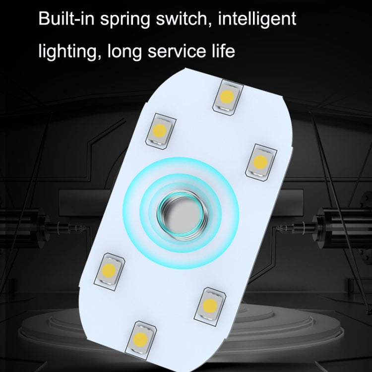 2 PCS ไฟอ่านหนังสือไฟ LED Touch Sensing Ambient Light สไตล์:, White, Ice Blue, Blue, Pink Purple, Colorful