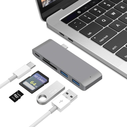 USB-C เป็น HDMI Splitter Docking Station Card Reader, ข้อมูลจำเพาะ:, 5 in 1 Gray, 5 in 1 Silver, 6 in 1 Gray, 6 in 1 Silver