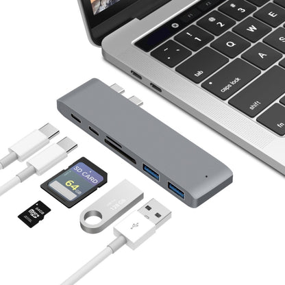 USB-C เป็น HDMI Splitter Docking Station Card Reader, ข้อมูลจำเพาะ:, 5 in 1 Gray, 5 in 1 Silver, 6 in 1 Gray, 6 in 1 Silver