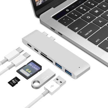 USB-C เป็น HDMI Splitter Docking Station Card Reader, ข้อมูลจำเพาะ:, 5 in 1 Gray, 5 in 1 Silver, 6 in 1 Gray, 6 in 1 Silver