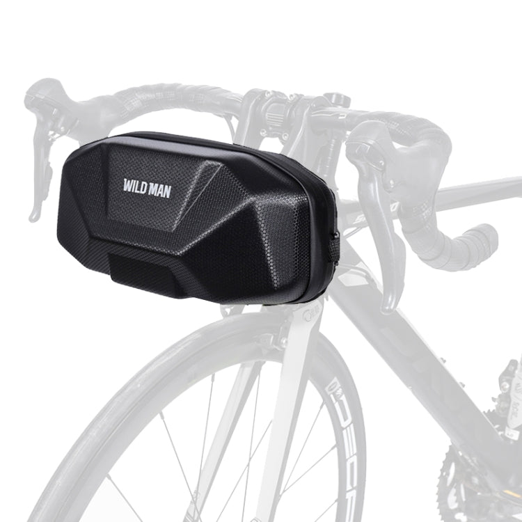 WILD MAN X9 3.5L กระเป๋ากันน้ำหัวรถจักรยานเปลือกแข็ง EVA, X9 3.5L (Black)