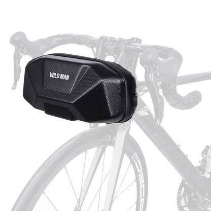WILD MAN X9 3.5L กระเป๋ากันน้ำหัวรถจักรยานเปลือกแข็ง EVA, X9 3.5L (Black)