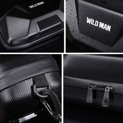 WILD MAN X9 3.5L กระเป๋ากันน้ำหัวรถจักรยานเปลือกแข็ง EVA, X9 3.5L (Black)