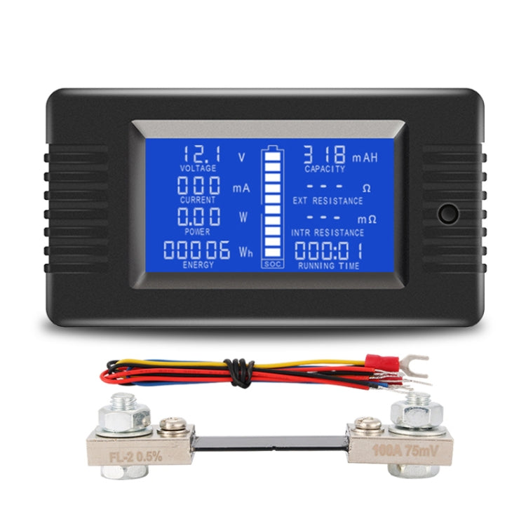 เครื่องทดสอบแบตเตอรี่กระแสไฟ DC 0-200V, PZEM-015 With 50A Shunt, PZEM-015 With 100A Shunt, PZEM-015 With 200A Shunt, PZEM-015 With 300A Shunt, PZEM-015 Without Shunt
