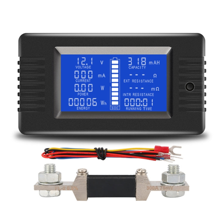 เครื่องทดสอบแบตเตอรี่กระแสไฟ DC 0-200V, PZEM-015 With 50A Shunt, PZEM-015 With 100A Shunt, PZEM-015 With 200A Shunt, PZEM-015 With 300A Shunt, PZEM-015 Without Shunt