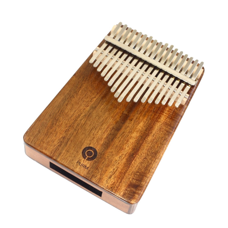 PURM Kalimba Thumb Piano เปียโนสำหรับมือใหม่ เครื่องดนตรีแบบพกพา, 17-tone Acacia Wood, 17 Tone Mahogany, 21 Tone Mahogany