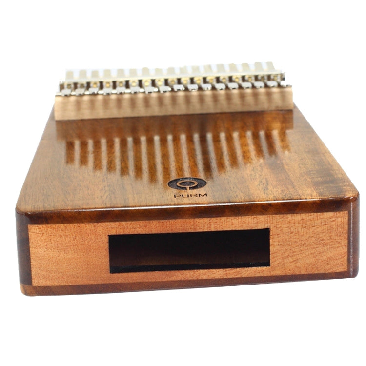 PURM Kalimba Thumb Piano เปียโนสำหรับมือใหม่ เครื่องดนตรีแบบพกพา, 17-tone Acacia Wood, 17 Tone Mahogany, 21 Tone Mahogany