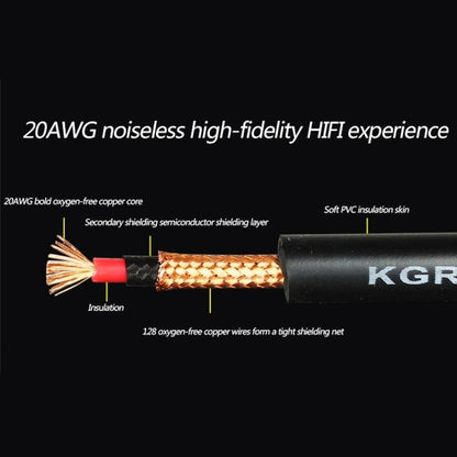 KGR สายกีตาร์ คีย์บอร์ด กลอง สายสัญญาณเสียง, 1m, 3m, 6m, 10m