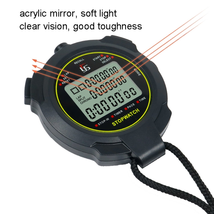 YS Stopwatch Timer Training Fitness Competition Stopwatch สไตล์:, YS-7100 100 Memories(Black), YS-710 10 Memories(Black), YS-730 30 Memories(Black), YS-760 60 Memories(Black), YS-7120 120 Memories(Black)