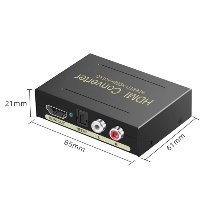 HDMI เป็นออปติคัล HD 4K Audio Splitter