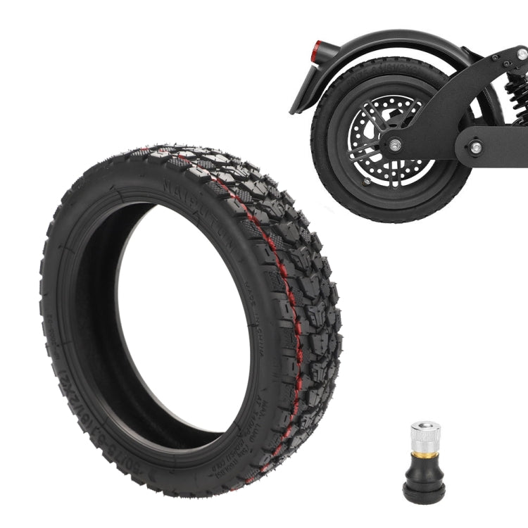 2 PCS 8.5 นิ้ว Off-Road Tubeless ยางสูญญากาศพร้อมหัวฉีดแก๊สสำหรับ Xiaomi M365/Pro/1S Electric Scooter, 8.5 Inch Off-Road Tire