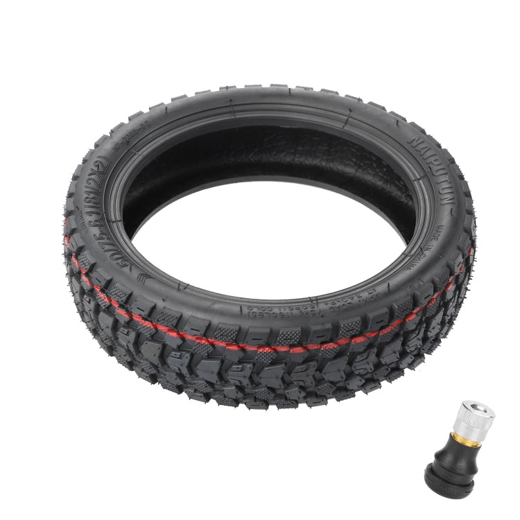 2 PCS 8.5 นิ้ว Off-Road Tubeless ยางสูญญากาศพร้อมหัวฉีดแก๊สสำหรับ Xiaomi M365/Pro/1S Electric Scooter, 8.5 Inch Off-Road Tire