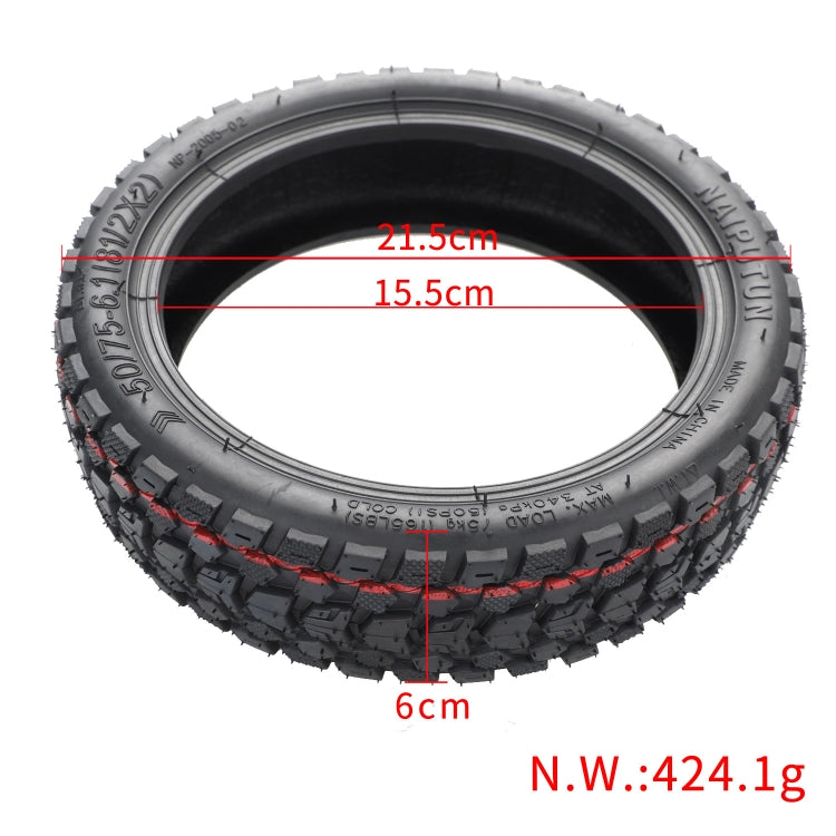 2 PCS 8.5 นิ้ว Off-Road Tubeless ยางสูญญากาศพร้อมหัวฉีดแก๊สสำหรับ Xiaomi M365/Pro/1S Electric Scooter, 8.5 Inch Off-Road Tire