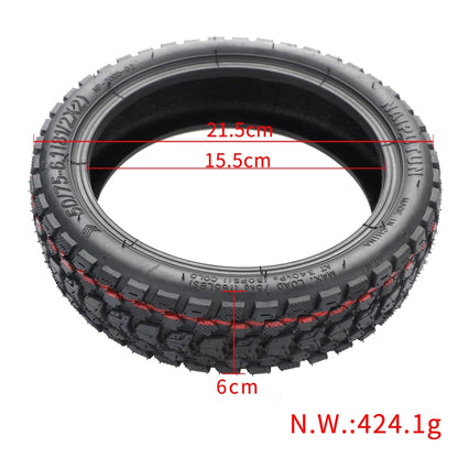2 PCS 8.5 นิ้ว Off-Road Tubeless ยางสูญญากาศพร้อมหัวฉีดแก๊สสำหรับ Xiaomi M365/Pro/1S Electric Scooter, 8.5 Inch Off-Road Tire