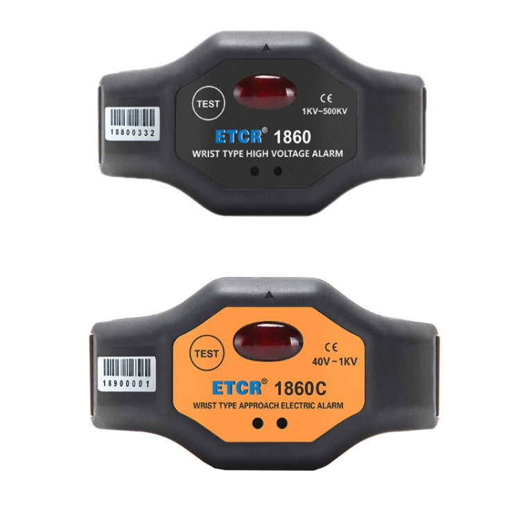 ETCR ปากกาทดสอบช่างไฟฟ้าสัญญาณเตือนไฟฟ้าแรงสูงแบบไม่สัมผัส รุ่น:, ETCR1860 For Wrist, ETCR1860C For Wrist, ETCR1880 For Helmet, ETCR1880C For Helmet, ETCR1870 For Arm, ETCR1870C For Arm