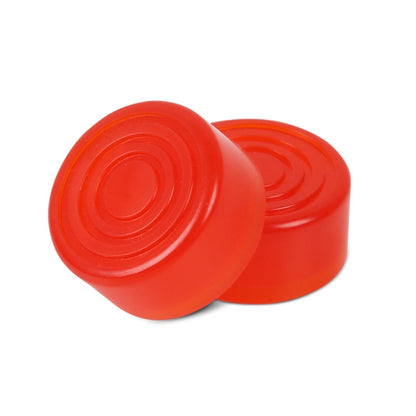 10 PCS JT1808 กีตาร์จูนเนอร์ไฟฟ้า Pedal Cap, สีเหลือง, สีแดง, สีม่วง, สีเขียว, สีส้ม, Deep Blue, Light Blue, สีดำ