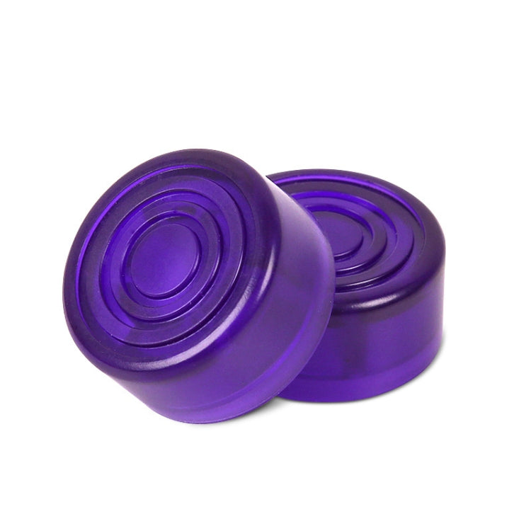 10 PCS JT1808 กีตาร์จูนเนอร์ไฟฟ้า Pedal Cap, สีเหลือง, สีแดง, สีม่วง, สีเขียว, สีส้ม, Deep Blue, Light Blue, สีดำ