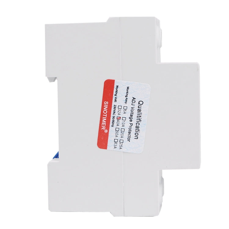 SINOTIMER SVP-912 ตัวป้องกันแรงดันไฟฟ้าต่ำอัจฉริยะที่สามารถรีเซ็ตตัวเองได้, กระแสไฟ:, 40A, 63A, 80A