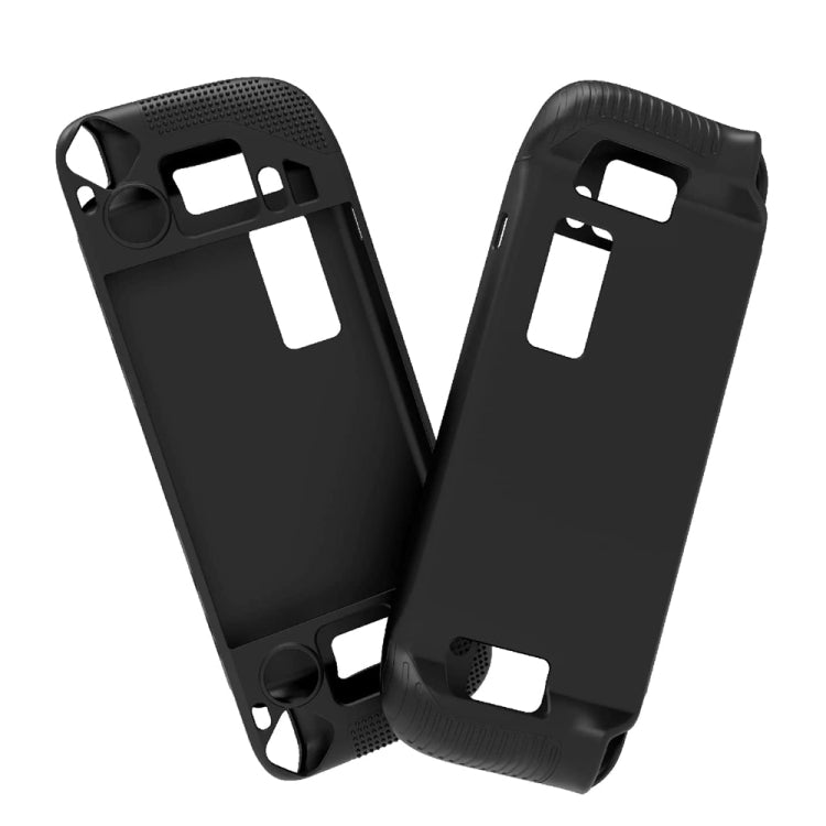 เคสซิลิโคนคอนโซลเกม PGTECH พร้อมอนุภาคกันลื่นสำหรับ Steam Deck, Black