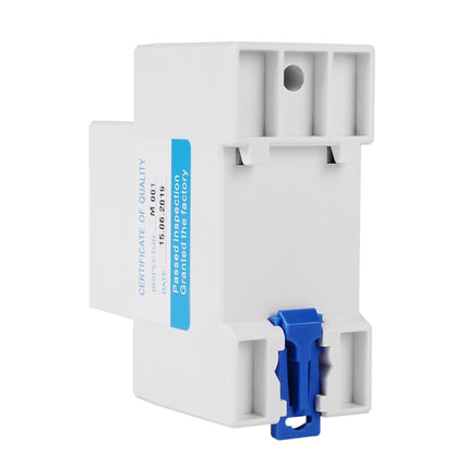 SINOTIMER DDS6619-526L-2 สามารถรีเซ็ต Zero Backlight Display เครื่องวัดพลังงานไฟฟ้ารางเฟสเดียว, DDS6619-526L-2