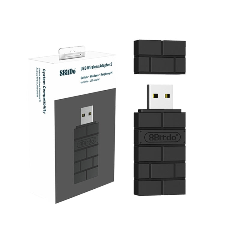 8BitDo USB Wireless Receiver Handle Switch สำหรับ PS5/PS4, For PS5/PS4