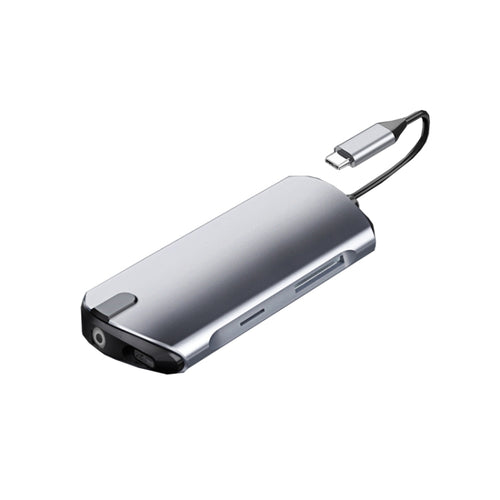Type-C Extension Dock 8 In 1 แล็ปท็อปแปลงฮับ USB HUB, USB HUB