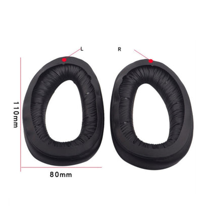 2 PCS หูฟังปลอกหุ้มสำหรับ Sennheiser GSP 300 GSP 370 GSP 350 สไตล์:, Protein Skin, Lamb Leather, Black Head Beam, Red Head Beam, Blue Head Beam, Mesh Cloth