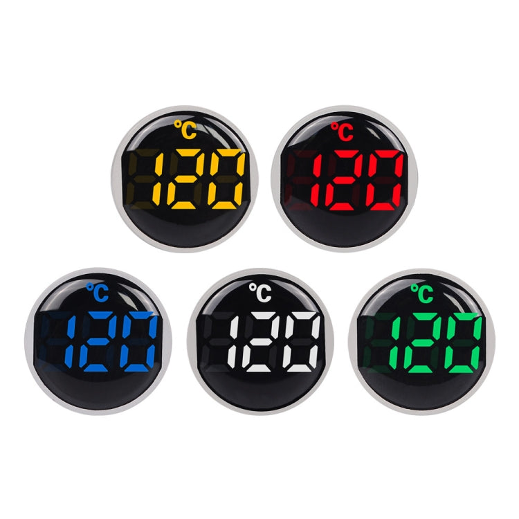 SINOTIMER -20-199 องศาเซลเซียส ตัวบ่งชี้การแสดงผลอุณหภูมิขนาดเล็ก, ST16C-01 Red, ST16C-02 White, ST16C-03 Blue, ST16C-04 Green, ST16C-05 Yellow