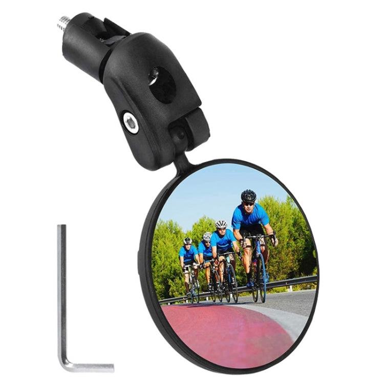 กระจกมองหลังจักรยานนูนมุมมองขนาดใหญ่กระจกหมุนได้ 360 องศา, Convex Rearview Mirror