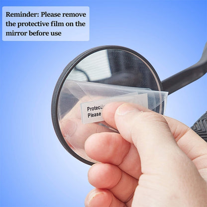 กระจกมองหลังจักรยานนูนมุมมองขนาดใหญ่กระจกหมุนได้ 360 องศา, Convex Rearview Mirror