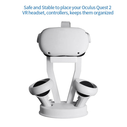 JYS-OC002 VR Bracket ชั้นวางเดสก์ท็อปสำหรับ Oculus Quest 2, JYS-OC002 White, JYS-OC002 Black