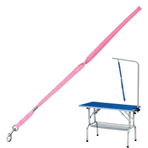 4 PCS Pet Bath and Grooming Table Fixed Rope Dog Traction Rope, Pink, Black, Blue