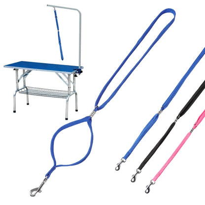 4 PCS Pet Bath and Grooming Table Fixed Rope Dog Traction Rope, Pink, Black, Blue