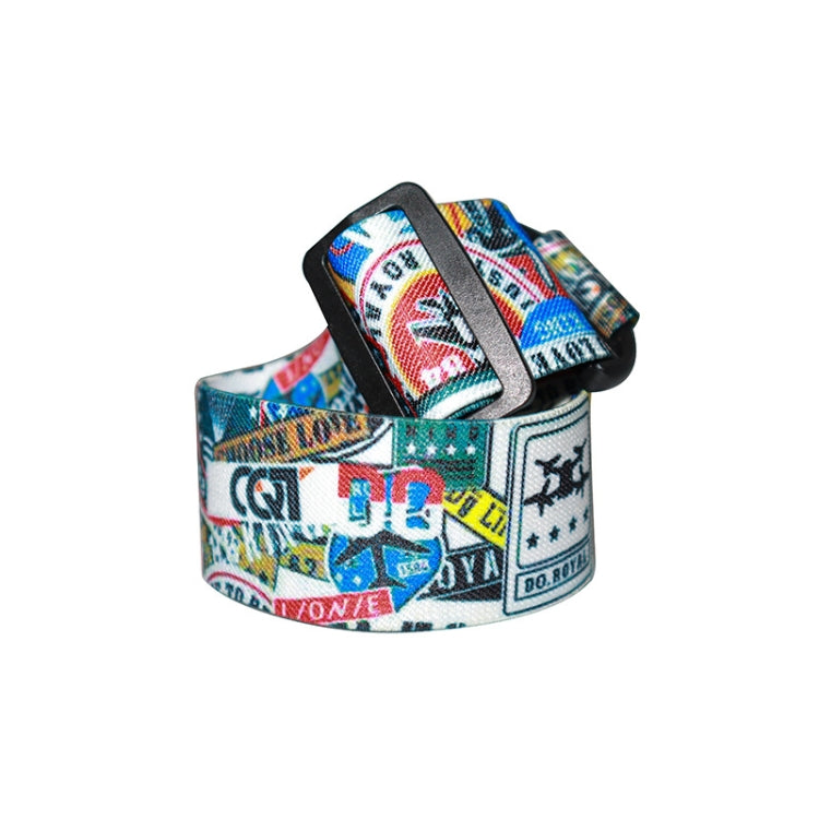 แว่นตาวิดีโอเที่ยวบิน Graffiti Color Headband สายรัดคงที่สำหรับ DJI FPV Goggles V2, Strap, Strap + Power Line, Strap + Power Line + Pad