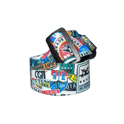 แว่นตาวิดีโอเที่ยวบิน Graffiti Color Headband สายรัดคงที่สำหรับ DJI FPV Goggles V2, Strap, Strap + Power Line, Strap + Power Line + Pad