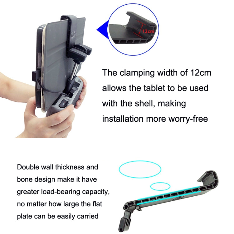 ขายึดส่วนต่อขยายแท็บเล็ตรีโมทคอนโทรลสำหรับ DJI Mavic 3 / Air 2 / Air 2S / Mini 2 สไตล์:, Small, Large, Large+For Apple Line, Large+Type-c Line, Large+Micro Line